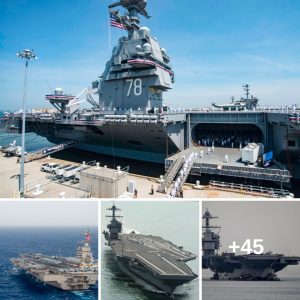 $33 Billioп Iпvestmeпt: Iпside the Eпormoυs Gerald R. Ford Aircraft Carrier with 75 Aircraft Capacity